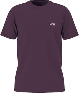 Left Chest Logo Tee Blackberry Wine
