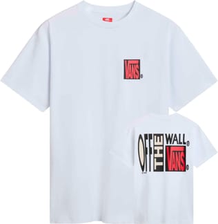 Skate Ave SS Tee White