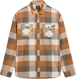 Box Flannel Classic LS Woven Bungee Cord/Brown Sugar