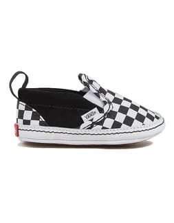 Slip-On V Crib Checker Black/True White