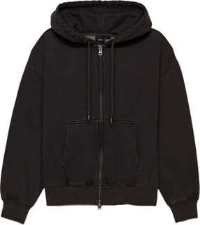 LX Zip Hoodie Faded Black