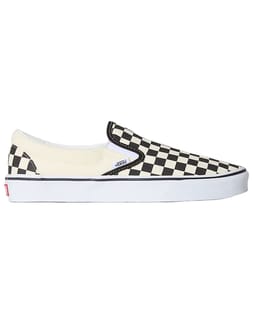 Ua Classic Slip-On Black/Off White Checkerboard