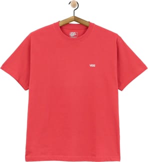 Left Chest SS Tee Crimson Haze