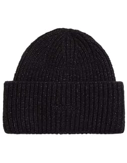 Densmore Wide Cuff Beanie Black