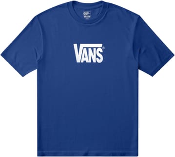 Stretch Logo SS Tee Classic Blue