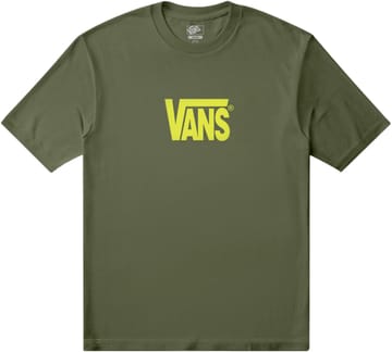 Stretch Logo SS Tee Green Balsam