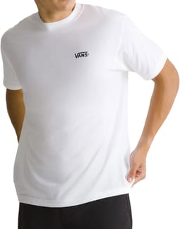 New Left Chest SS Tee White/Black