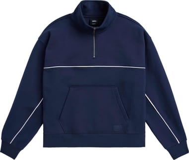 Blocked Quarter Zip Pullover Parisian Night