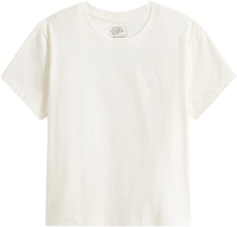 Salton Crew SS Tee Egret