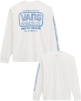 Vans Speedway LS Tee Marshmallow