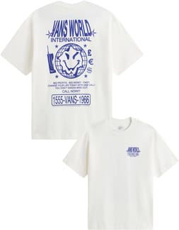 Vans World Intl SS Tee White