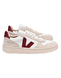 V-10 B-Mesh White Natural Marsala M
