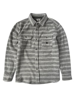 Eco-Zy LS Polar Flannel Grey Heather