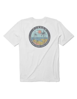 Super Natural SS Pkt Tee White
