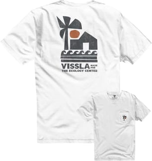 Ecology Center Premium PKT Tee White
