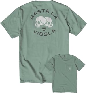 Hasta La Vissla Organic PKT Tee Jade