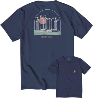 Out Front Organic PKT Tee Dark Denim