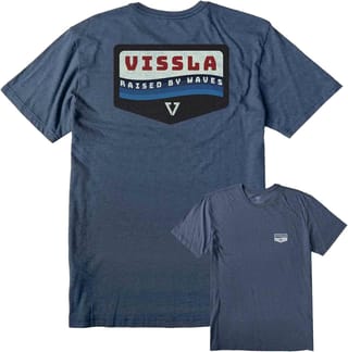 Wavy Heather Tee Midnight Heather