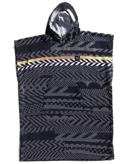 Woodside Changing Towel Poncho Black