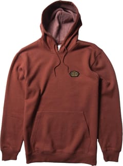 Solid Sets Eco Po Hoodie Barn Red Heather