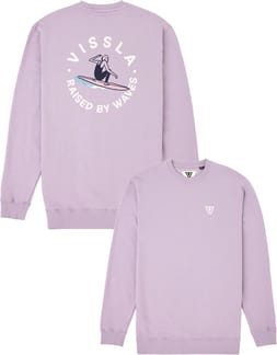 Surf & Chill Crew Fleece Dusty Lilac
