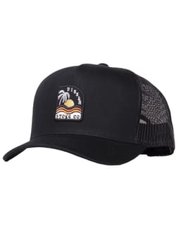Solid Sets Eco Trucker Hat Black 2