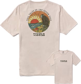 Monkey Sea Organic Tee White