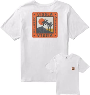 Sunrise Organic Tee White