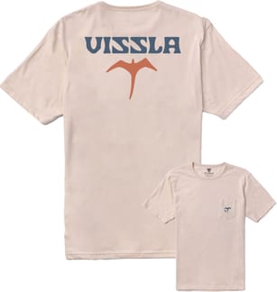 Miyashiro I'Iwi Bird Organic Pkt Tee Bone