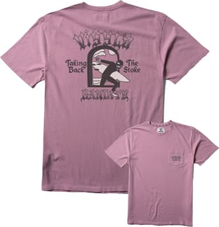 Bandits SS Pkt Tee Dusty Rose