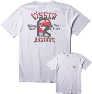 Bandits SS Pkt Tee White
