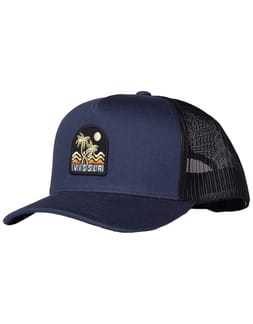 Solid Sets Eco Trucker Hat Dark Naval 2