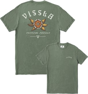 Inklines Cosmic Wash SS Tee Sage