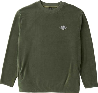Swell Stretch Polar Crew Vintage Green