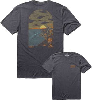 Cliffside Comp Lite Eco Drirelease SS Tee Black Heather