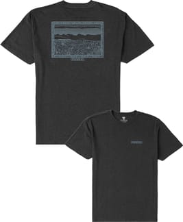 Outside Sets Comp Lite Eco Drirelease Tee M Black Heather