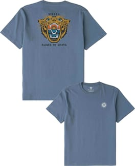 Gato Oversized Heavy Organic SS Tee M Blue Haze