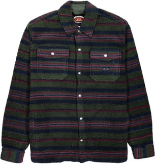 Peaks Sherpa All Over Shirt Dark Naval