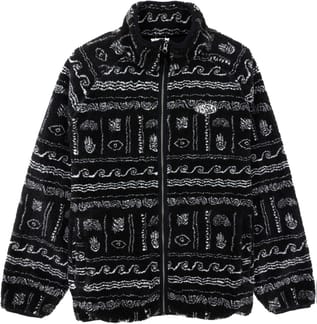 Malo Sherpa Vest Fleece Black