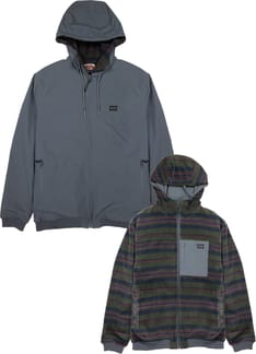 Sequoia Reversible Jacket Dark Grey