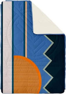 Fleece PillowBlanket Blue Hour