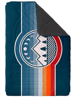 Fleece Blanket Camp Vibes Two