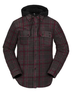 Field Ins Flannel Jacket Black Plaid