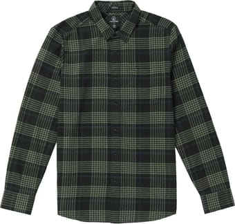 Caden Plaid Ls Black
