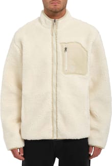 Muzzer Fuzzar Zip Dirty White