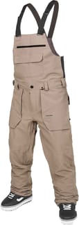 Roan Bib Overall Chestnut Brown