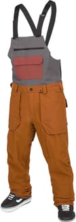 Roan Bib Overall Caramel