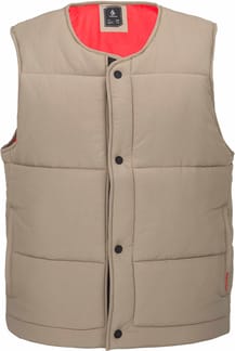 Layered Up Vest Chestnut Brown