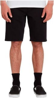 Solver Denim Short Black Out