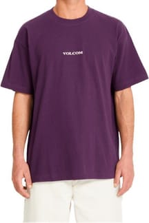 Volcom Stone Lse SS Tee Grape Royale